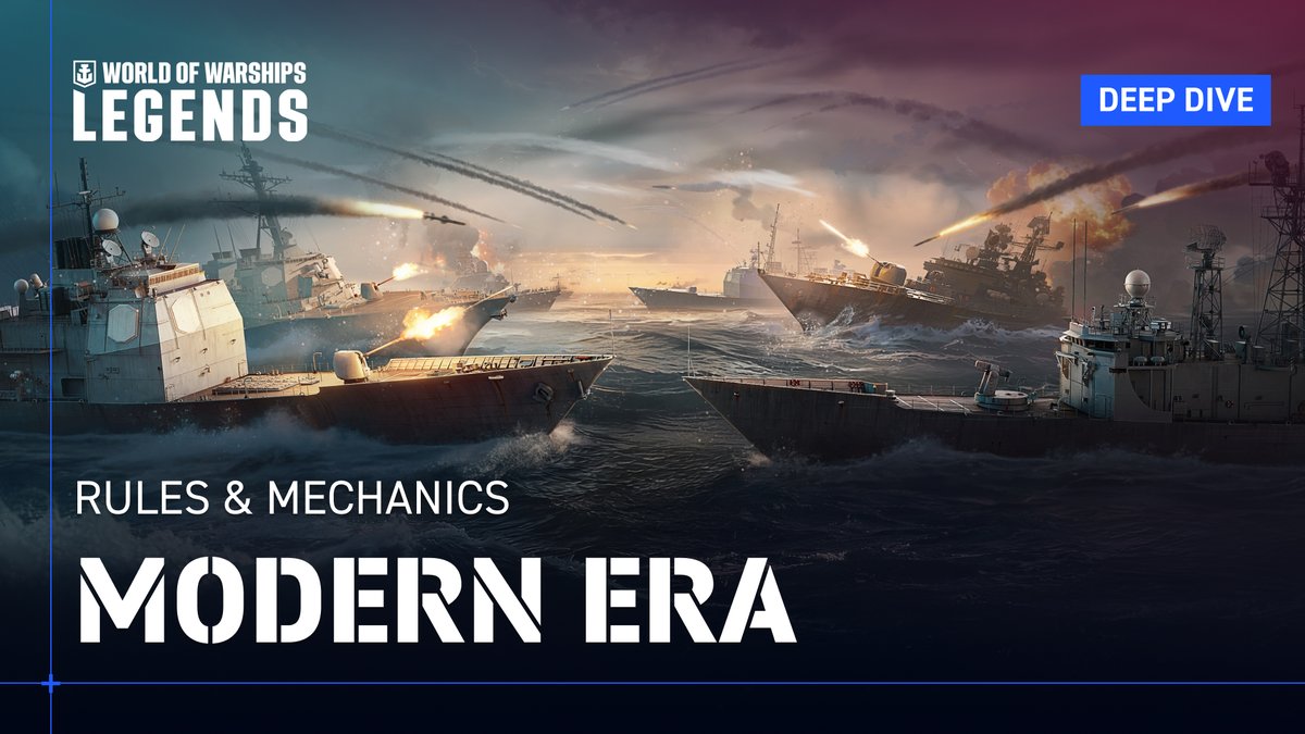 👀 Captains, a new limited-time event is coming, enter the Global Conflict, choose a faction, and fight in two new battle types! Your vessels are six Cold War-era ships armed with missiles and other high-end tech. Here is the full scoop: #wowslegends