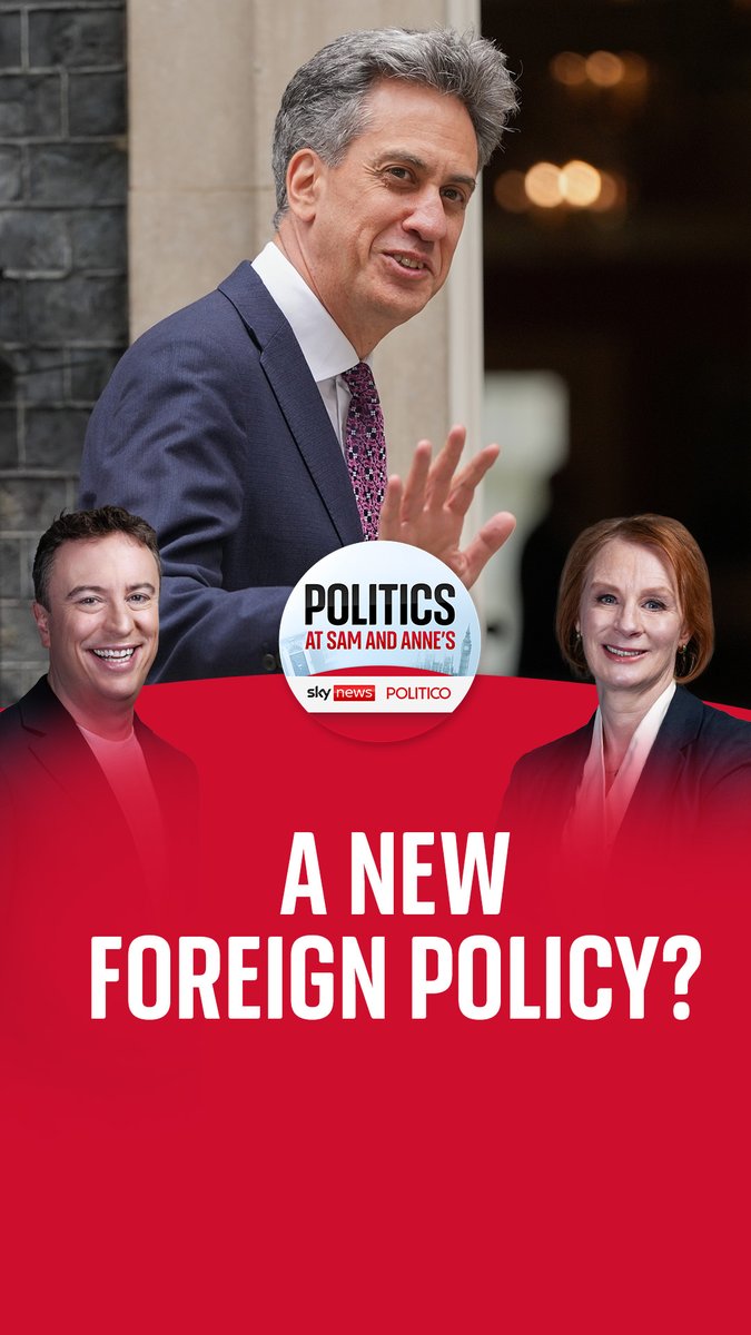 Who is Ed Miliband listening to? anne mcelvoy finds out which former political heavyweight the new foreign secretary is taking advice from and it might not be who you think. 🎧Click the link to listen to Politics at Sam and Anne's: