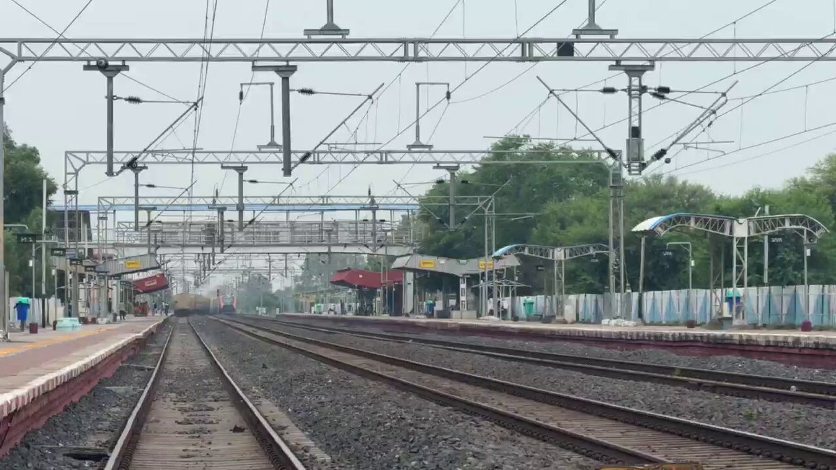 A New Era of High-Speed Freight Begins! The future of freight transportation in Indian Railways has taken a major leap forward as the country's first Vande Bharat platform-based Freight EMU begins its technical trials in West Central Railway's Kota Division. On its very first day of testing, the state-of-the-art prototype successfully achieved a top speed of 145 km/h, marking a significant milestone in India's journey towards faster, smarter, and more efficient freight logistics. Over the next month, the Kota–Nagda–Sawai Madhopur high-speed corridor will host a series of advanced trials, reaffirming Kota Division's position as Indian Railways' premier testing hub for next-generation rail technology. Designed to transform e-commerce, express parcel, cold-chain logistics, and time-bound freight services, this Vande Bharat-based Freight EMU represents the future of modern, reliable, and sustainable cargo transportation. West Central Railway | Driving Innovation. Accelerating India's Logistics. #WestCentralRailway #KotaDivision #IndianRailways #VandeBharat #FreightEMU #RailInnovation #HighSpeedRail #Logistics #MakeInIndia #FutureOfFreight #RailTechnology #AtmanirbharBharat