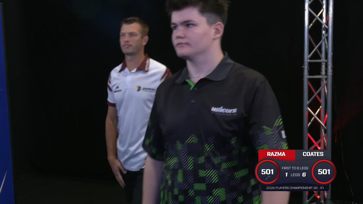 CLASSY COATES! Henry Coates continues from where he left off yesterday, as the #PC25 winner averages over 109 in a 6-1 victory over Madars Razma in his opening round game of #PC26! 📺 #PC26