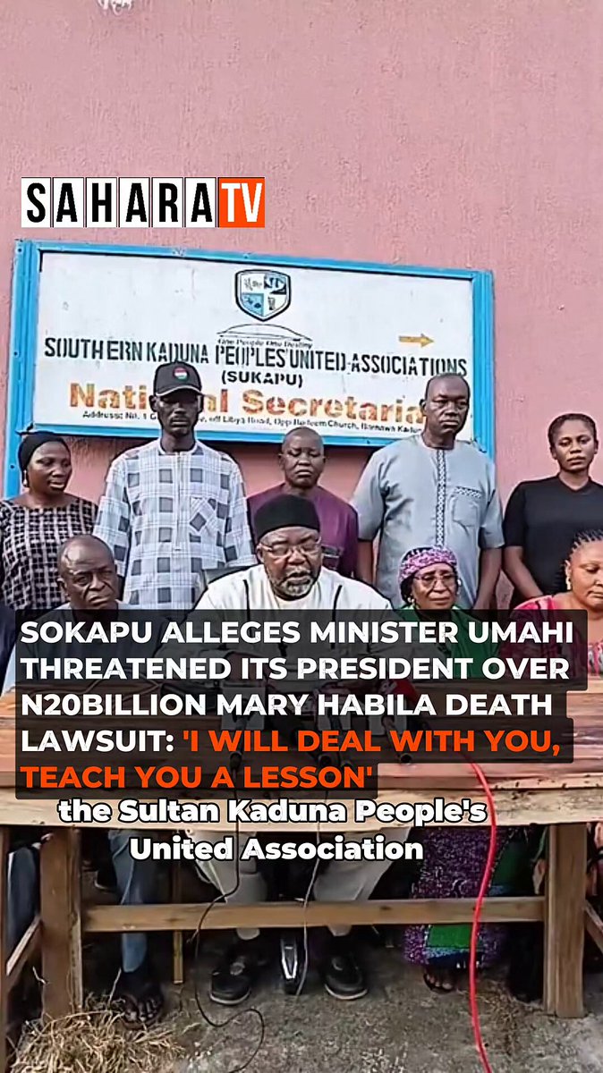 WATCH: SOKAPU Alleges Minister Umahi Threatened Its President Over N20Billion Mary Habila Death Lawsuit: 'I Will Deal With You, Teach You A Lesson'
