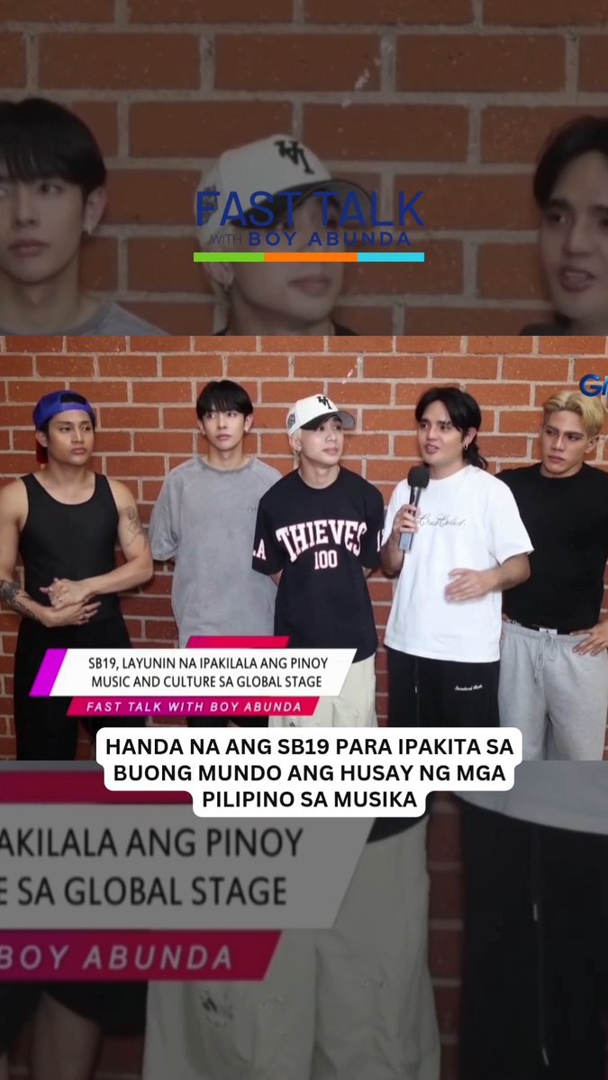 Bilang kauna-unahang Filipino group na sasabak sa Lollapalooza, layunin ng SB19 ipakilala ang Pinoy music &amp; culture sa global stage. Nakatakda silang mag-perform bukas, July 30, sa Chicago, USA. #FastTalkWithBoyAbunda | Weekdays #SB19 #Lollapalooza