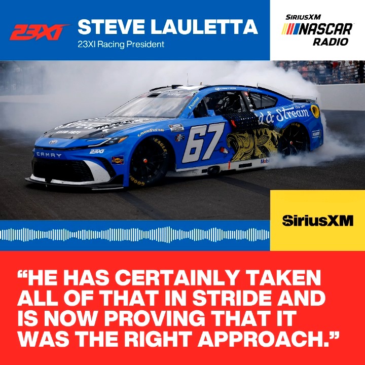 🧠 "He's making us look like we knew what we were doing when everybody was mad at us and just the sport when he didn't have a full-time Cup ride." 23XI Racing President Steve Lauletta on Corey Heim's development and success after win No. 2 of 2026. More →