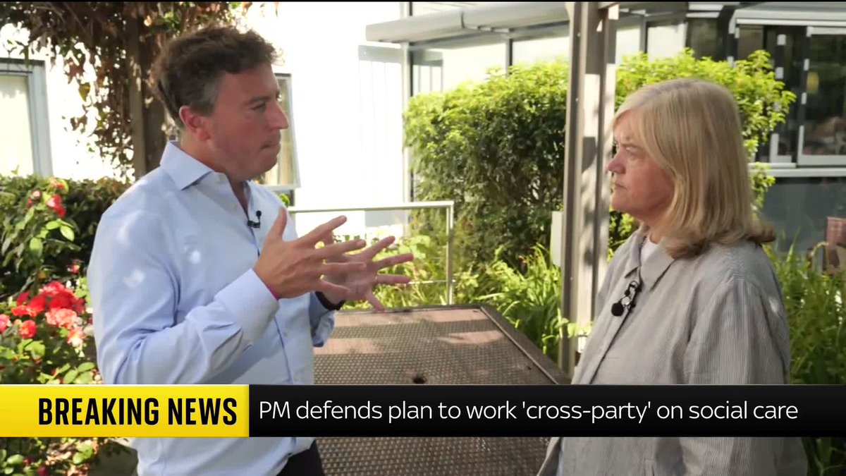 "I think we need to come at palliative care and end of life [care] during the time that I'm doing the care commission." Baroness Casey tells Sam Coates Sky the govt needs to tackle dementia and palliative care at the same time. 📺 Sky 501 and YouTube