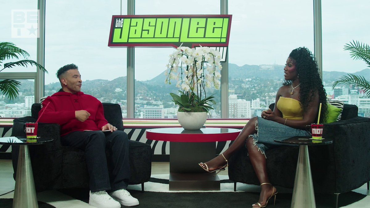 Boz found her man AND had to go on record saying she was not tussling with Ms. Tina Knowles in the process. 😂 Watch the new episode of #TheJasonLeeShow premiering NOW on BET's YouTube!