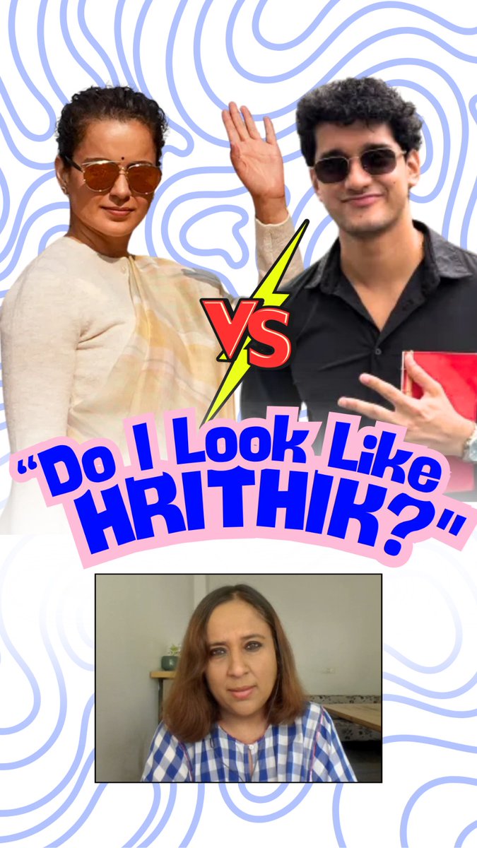 "My friends think I look like a young Hrithik Roshan." That was Saurav Das' response to barkha dutt after Kangana Ranaut called him "useless", "unemployed" and dismissed Gen Z protesters as the "generation gutter." The Cockroach Janata Party spokesperson chose humour over outrage, saying he has no personal ill will against Kangana and would rather have a conversation than trade insults. His message to her: "Yo Kangana, just take a chill pill. Let's talk this out." Watch full interview here: #cockroachjantaparty Cockroach Janta Party - CJP