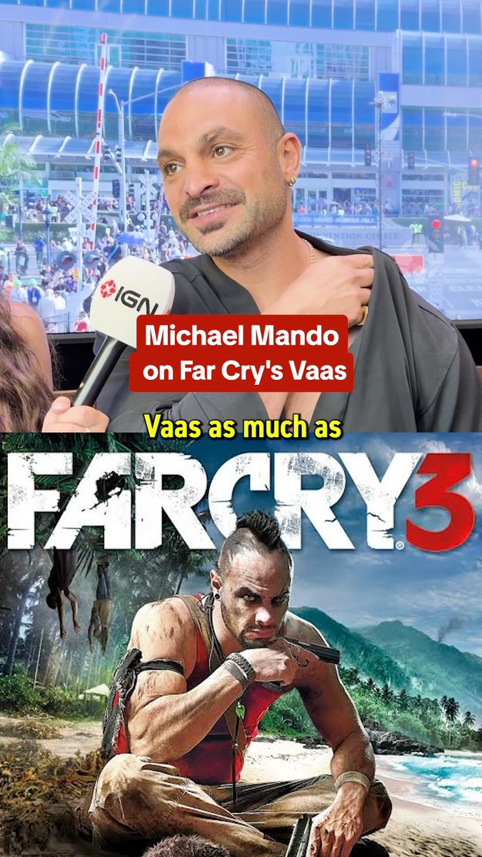 Michael Mando loves Far Cry 3's Vaas, wants to be in more games. #SpiderMan #FarCry3 #MCU #SDCC