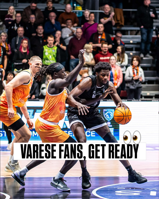 🚀 The Varese High-Flyer - Expect Ismael Kamagate to be catching bodies and throwing down dunks all season long at Pallacanestro Varese! #BasketballCL