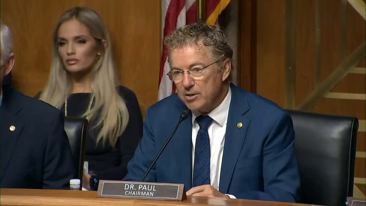 🚨 Sen. Rand Paul just DROPPED this bomb on Anthony Fauci: "It is a CRIME to destroy federal records, yet our investigation reveals your assistant diligently reported that she deleted tons of emails!" "In 2024, you testify that you did not delete federal records. Who's telling the truth, you or your assistant?" "The committee has obtained repeated instructions from you telling federal officials to delete communications." "On February 2nd, 2020, one day after origins call, you told Francis Collins, 'please delete this email after you read it.'" "The committee asked for your voluntary cooperation to come today. Your appearance had to be compelled by subpoena."