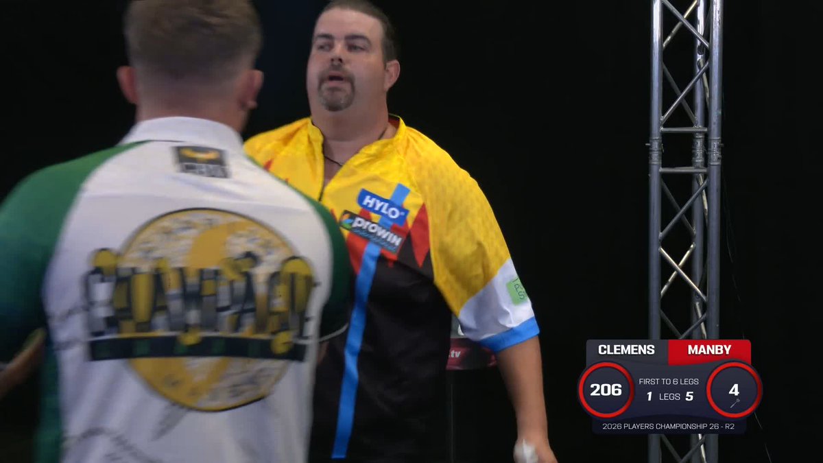 MANBY MARCHES ON! Charlie Manby is through to round three of #PC26, as Champagne produces a steady performance to beat Gabriel Clemens 6-1! 📺 #PC26