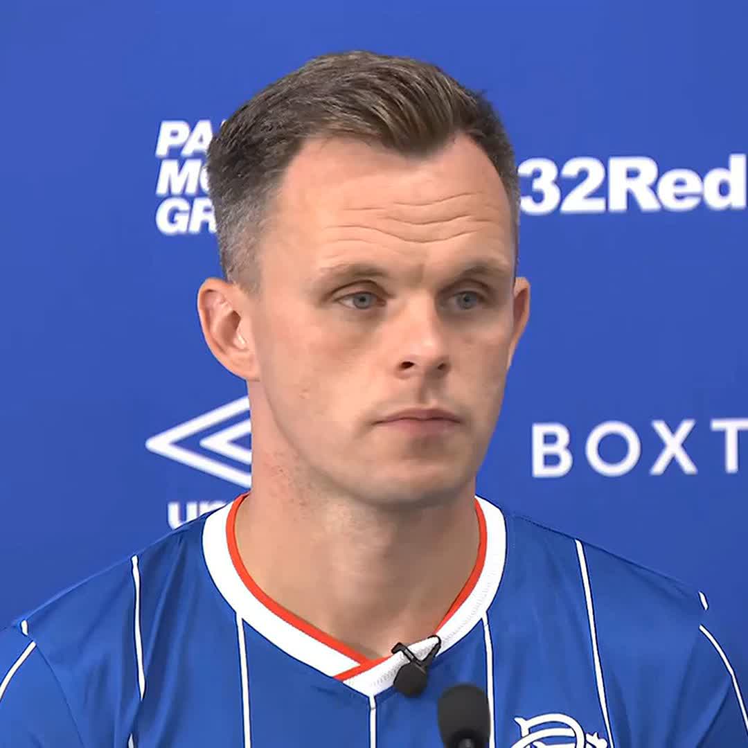 🗣️ "It was a dream to be here in the first place. To get the opportunity to captain the club is a huge honour." Lawrence Shankland on being named Rangers captain, the new leadership group and scrutiny of having the armband. Watch Dundee Utd v Rangers on Friday on Sky Sports 📺