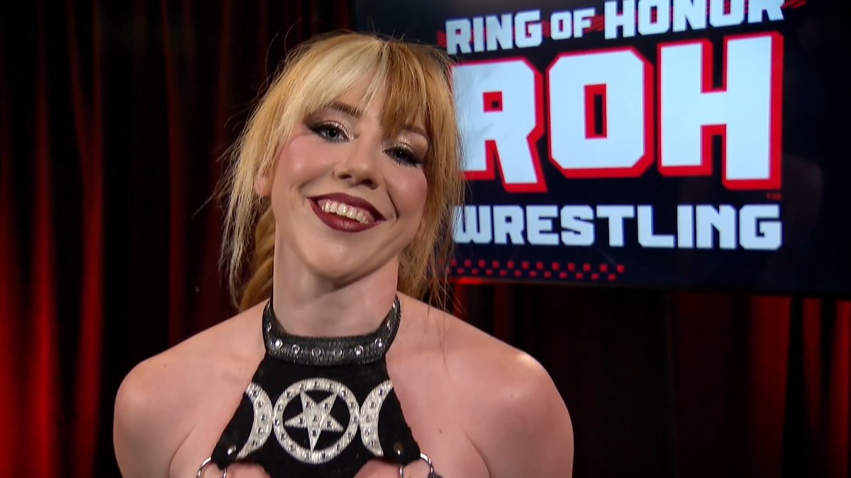 “It’s a new dawn in Ring of Honor!” Isla Dawn puts Red Velvet on notice as she begins her pursuit of the #ROH Women’s World TV Championship!