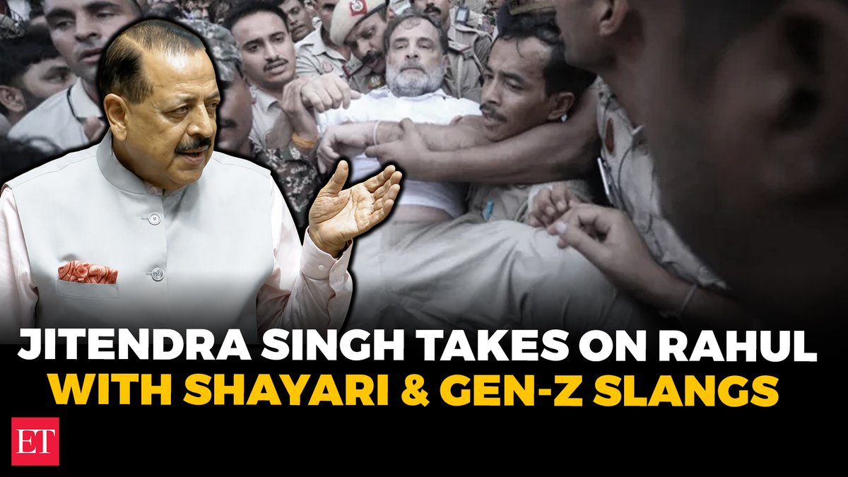 ‘Bade Be Aabru hokar…’: #JitendraSingh explains why #RahulGandhi protested outside PM’s residence