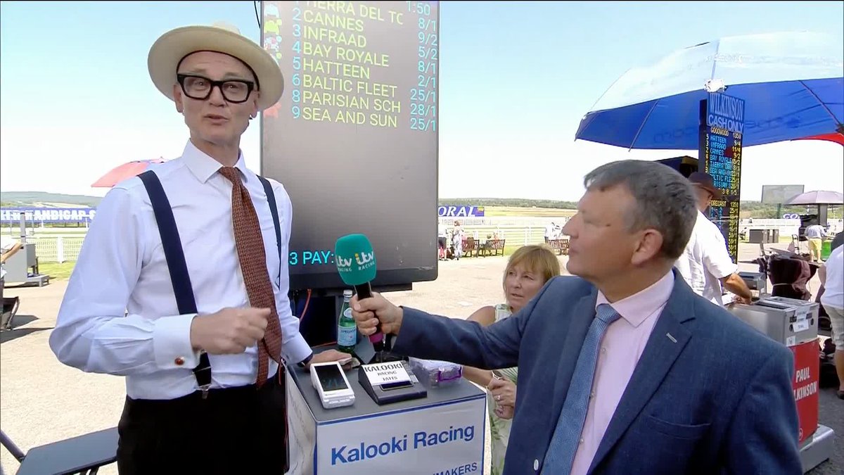 🗣"The communication to the punters on course could be improved" Richard Hoiles chats to Jerry White & Vicki Moore following the start of the Goodwood Cup in terms of the betting Richard Hoiles | JERRY WHITE RACING