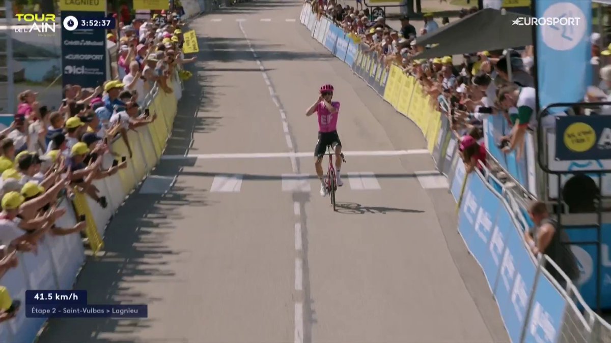 🇪🇸🚴♂️ 𝐑𝐄𝐂𝐔𝐄𝐑𝐃𝐄𝐍 𝐒𝐔 𝐍𝐎𝐌𝐁𝐑𝐄: MARKEL BELOKI FERNÁNDEZ 🔥 A sus 21 años, el ciclista español logra la primera victoria profesional de toda su carrera y lo hace en el Tour de l'Ain metiendo casi un minuto a sus perseguidores #TDA2026 | #LaCasadelCiclismo