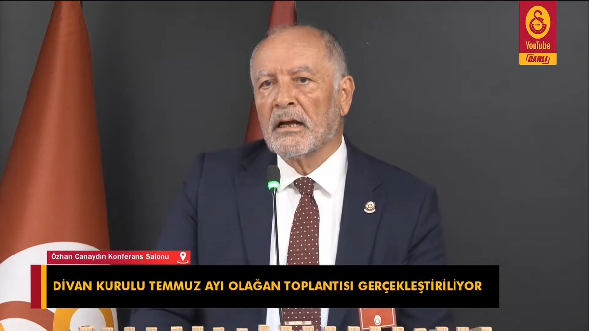 💥 Galatasaray Divan Üyesi Reşit Ömer Kükner: "Umarım beşinci şampiyonluğa çok daha iyi bir kadroyla gireriz çünkü daha önce kifayetsiz muhterisleri ezip geçti Galatasaray peş peşe ama bu sefer karşımızda tarla sürme uzmanları var!"