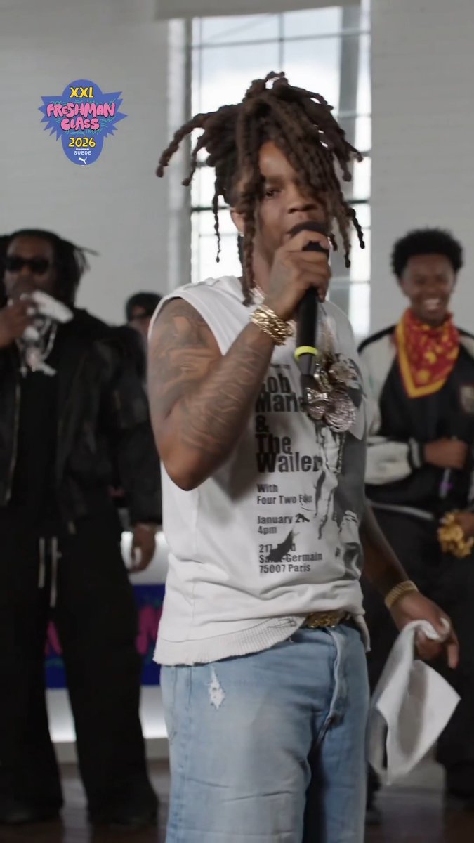 Hurricane Wisdom delivers vulnerable bars and melodic storytelling on his 2026 XXL Freshman Cypher verse 🗣️ Watch full cypher⬇️: Powered by PUMA