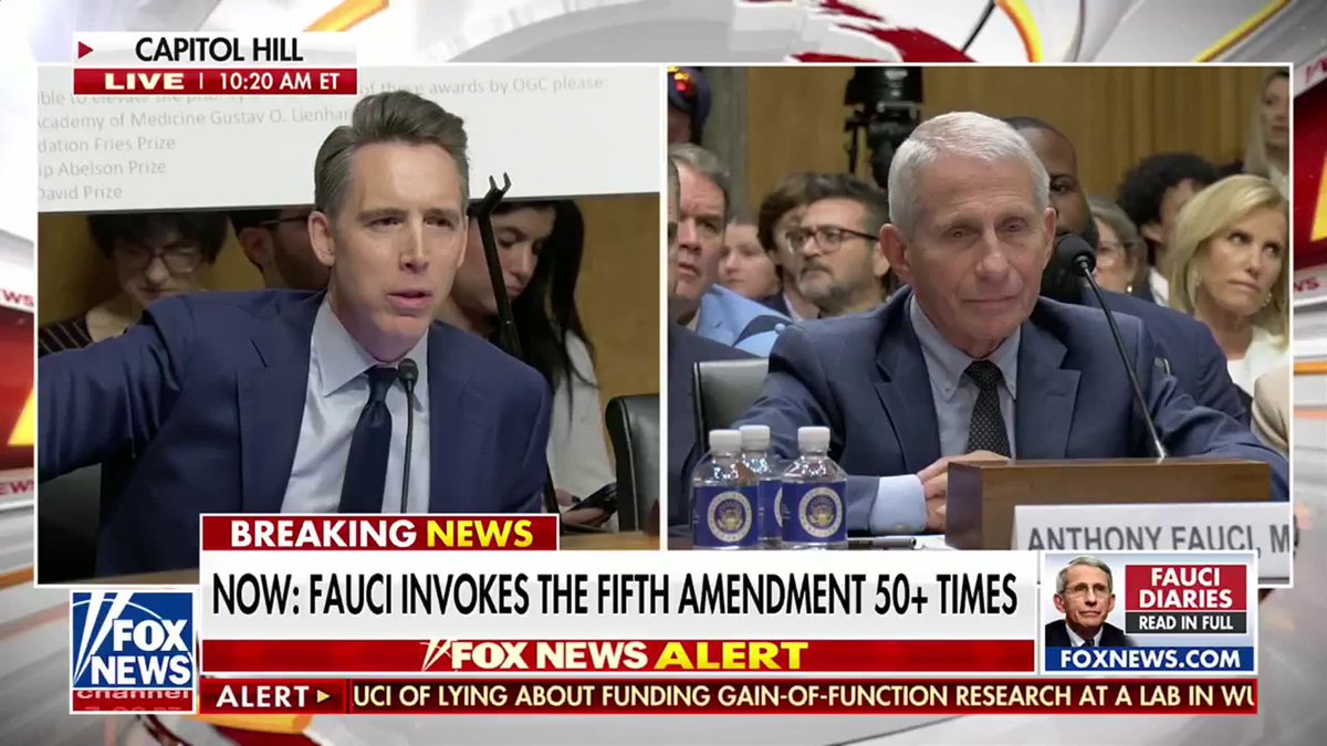 “You've done more to harm science than anybody in my lifetime. And I hope you'll go home and write that in your diary.” Sen. Josh Hawley unleashes a scathing attack on Dr. Anthony Fauci during his Senate hearing, accusing the former top public health official of putting personal fame ahead of the American public. The Senator slams Fauci for seeking media attention and dodging accountability, calling his actions a total betrayal of his role. “You became a narcissist and a megalomaniac and a liar, and you've lied to the American people, and you've lied to this body, and you've disgraced your profession by doing it.”