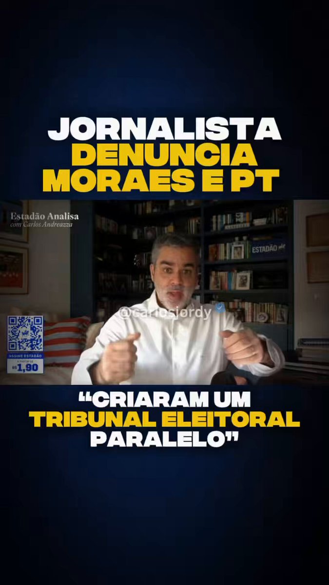 Alexandre de Moraes, em parceria com o PT, está transformando o STF em uma espécie de tribunal eleitoral paralelo ao assumir um caso que caberia exclusivamente à Justiça Eleitoral. No episódio envolvendo o vídeo com IA exibido na convenção de Flávio Bolsonaro, ele cria uma armadilha e passa a atuar em uma esfera que não lhe compete.