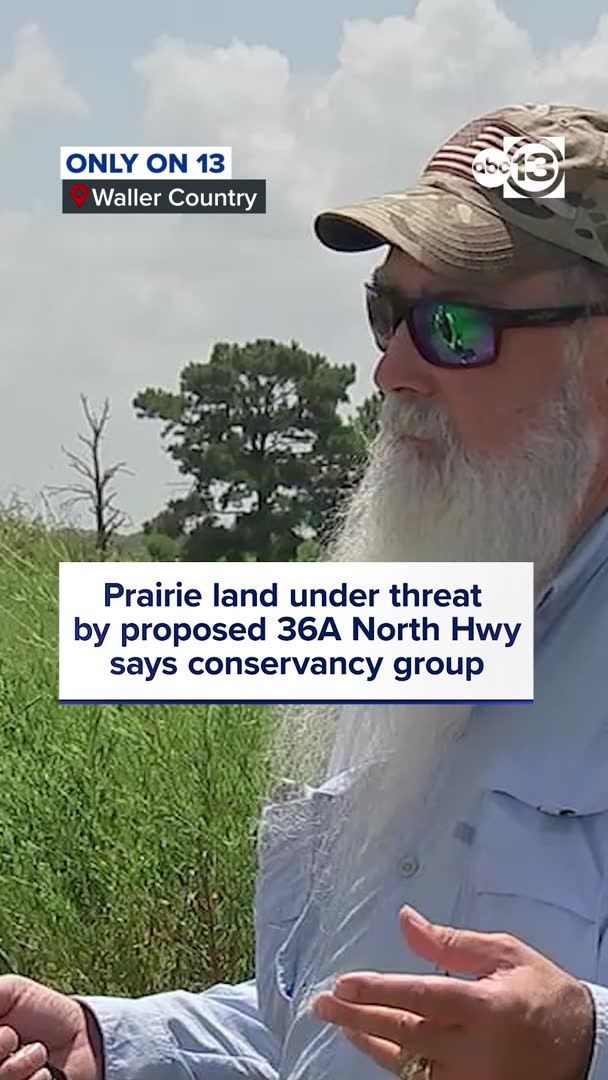 A new highway would connect I-10 west of Katy to US-290 west of Waller, but important prairie land could be threatened.