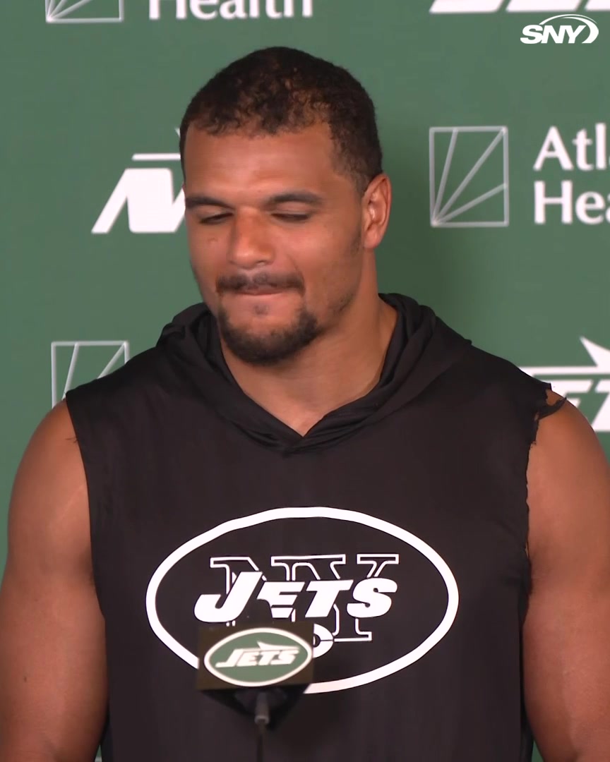 "I want Jets fans to be proud of the team. I want Jets fans to be proud of wearing Jets hats, Jets t-shirts, wearing the green and white. I grew up in Jersey, I know how Jets fans feel. But we haven't had a lot of success in the last few years." - Minkah Fitzpatrick