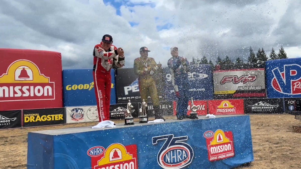 A return to the winner’s circle and a double-up makes for an exciting top end at the Muckleshoot Casino Resort #NorthwestNats! #PEAKSquad Leader Performance Behind the Scenes GregAnderson_ps • J.R. Todd • Doug Kalitta