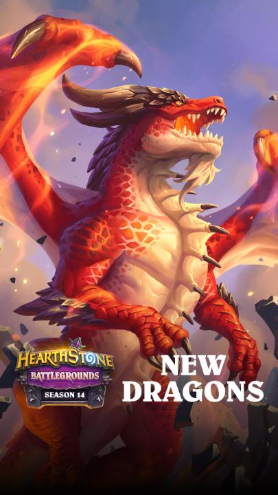 🐉 Chromadrakes are getting boosted in our upcoming Battlegrounds update! Will you use these new minions to soar to first place? 🥇