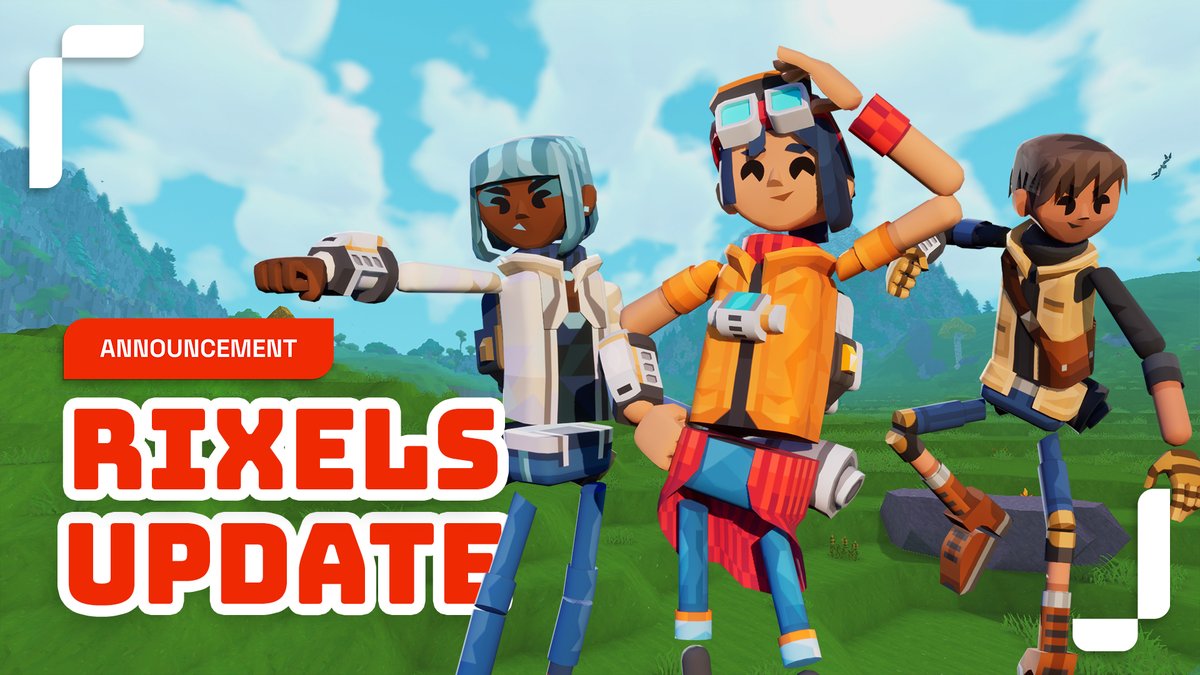 🖌️ The Rixels Update (TU8) is here with a complete visual overhaul! 🎮 Redesigned characters and mobs, new textures, lighting and visual effects, new structures to discover, QOL improvements and much more! 📝 See the full patch notes in our Discord 👇