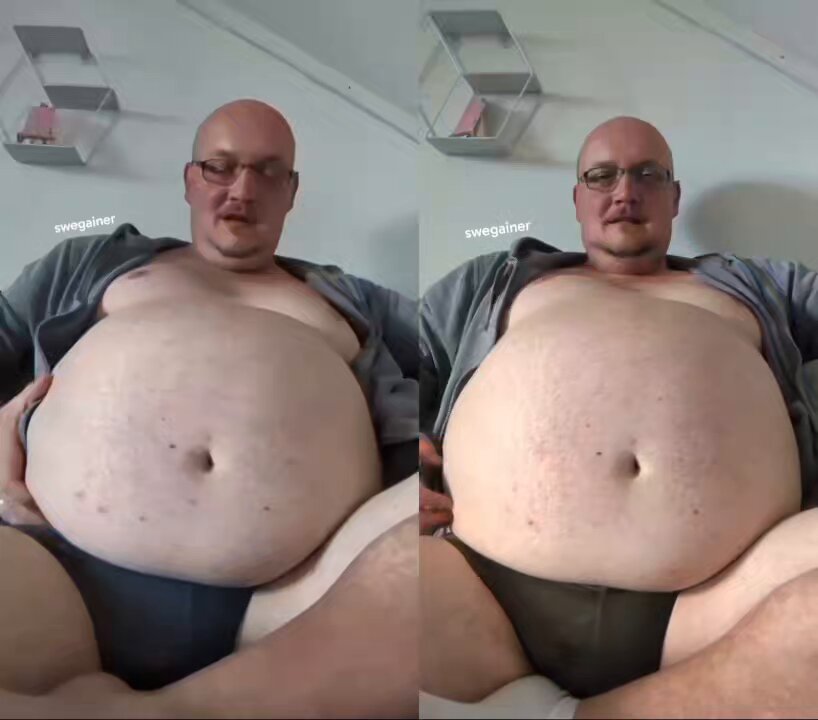 After a week of +10000kcal daily. Can you see a difference?