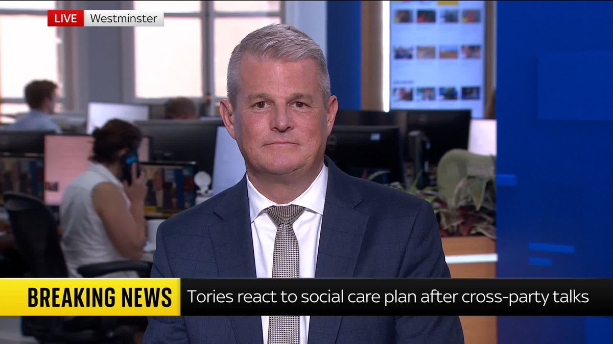 "We need to be looking at the system as a whole." Shadow health secretary Stuart Andrew says the PM's plans for social care reform need to use the best of what resources the government is already putting into the sector. 📺 Sky 501, Virgin 602