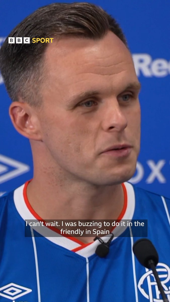 'To lead my club that I've supported all my life is going to be a huge moment' Lawrence Shankland on being named Rangers captain ⤵️ #BBCFootball