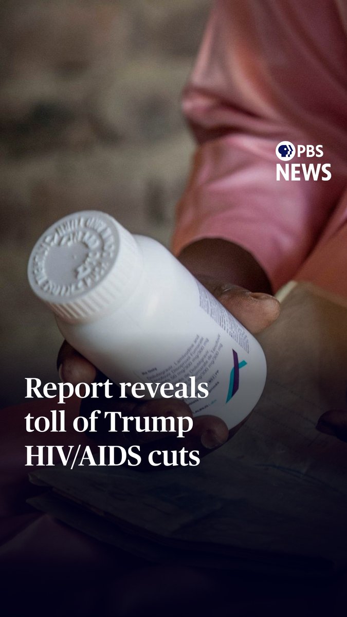 A new report details the impact of cuts to USAID and, specifically, to a program credited with saving more than 26 million lives. In 2003, then-President George W. Bush established PEPFAR — the President's Emergency Plan for AIDS Relief. The study from the HIV/AIDS non-profit amfAR found that more than 1,700 treatment sites have closed in the wake of funding cuts to the program and the larger dismantling of USAID. William Brangham (William Brangham) discussed more with Dr. Atul Gawande, who served as assistant administrator of USAID during the Biden administration.
