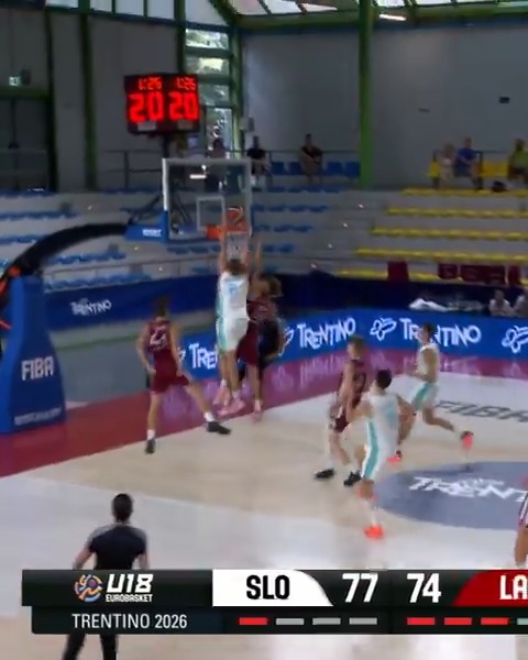 Good luck guarding him 😉 #U18EuroBasket x Košarkarska zveza SIovenije