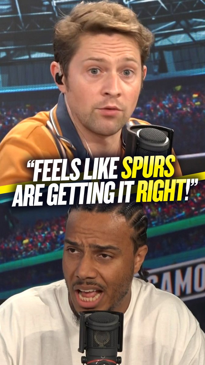 🙌 "It feels like Spurs are getting it right." 👏 "They've got a serious manager, the Levy Era is over, it feels like there's more ambition." AJ Tracey & Rory Jennings agree it feels like Tottenham are "getting things right" amid huge summer spending ⚪️