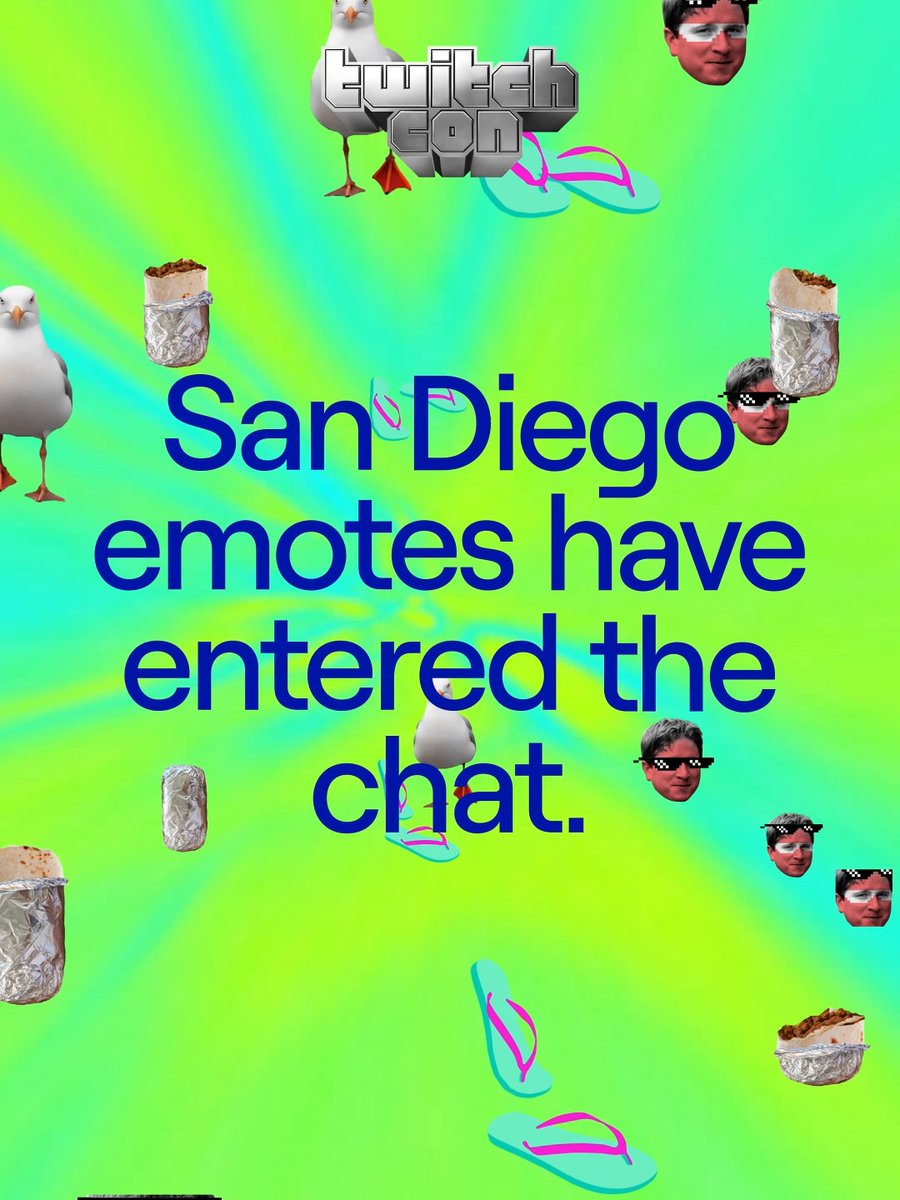 San Diego, we’re getting emote-tional over here! Purchase a 3-Day Pass or a 3-Day + Party Bundle to start using these guys in chat. Hurry! Prices increase September 1!