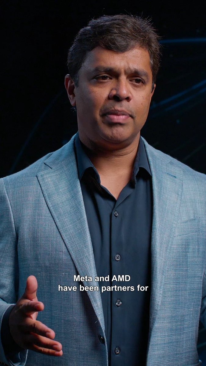 AI workloads are evolving, and so is the infrastructure behind them. Hear Meta's Head of Infrastructure Santosh Janardhan discuss how Meta and AMD are co-engineering AI infrastructure across the full stack.
