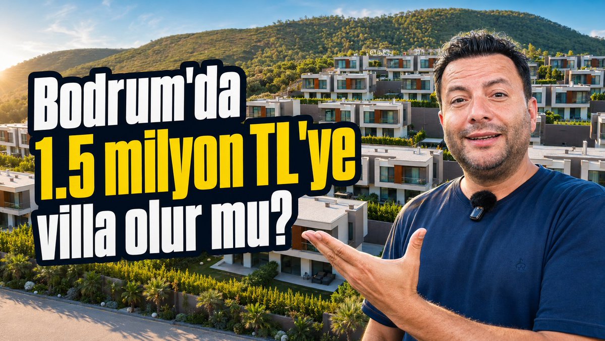 Bodrum'da lüks bir villa 1,5 milyon TL'ye alınabilir mi? Dünyada fractional ownership olarak adlandırılan (devlet tarafından tapuya işlenmiş) seçeneği sunan Shelton firmasının Magia projesini yerinde gördüm ve aldığım bilgilerle tanıtım videosu hazırladım. vLog linki, yorumda 🧵