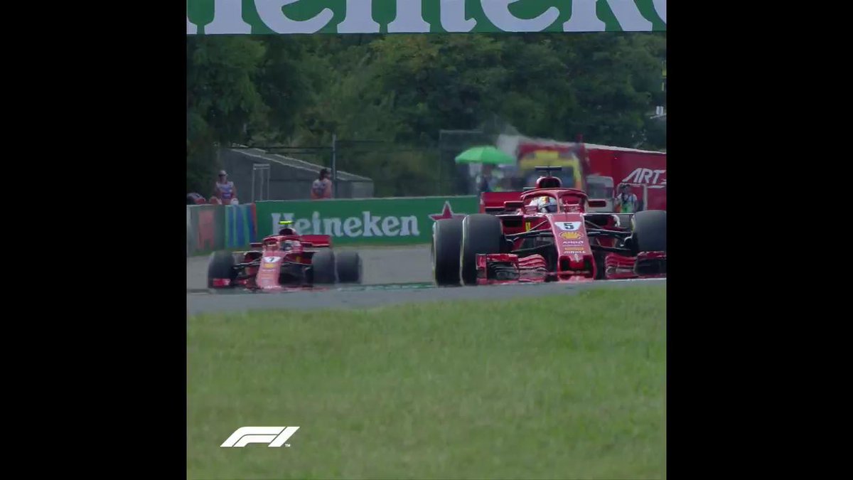 Exactly 8 years ago, Kimi Raikkonen did not have the drink during the Hungarian GP