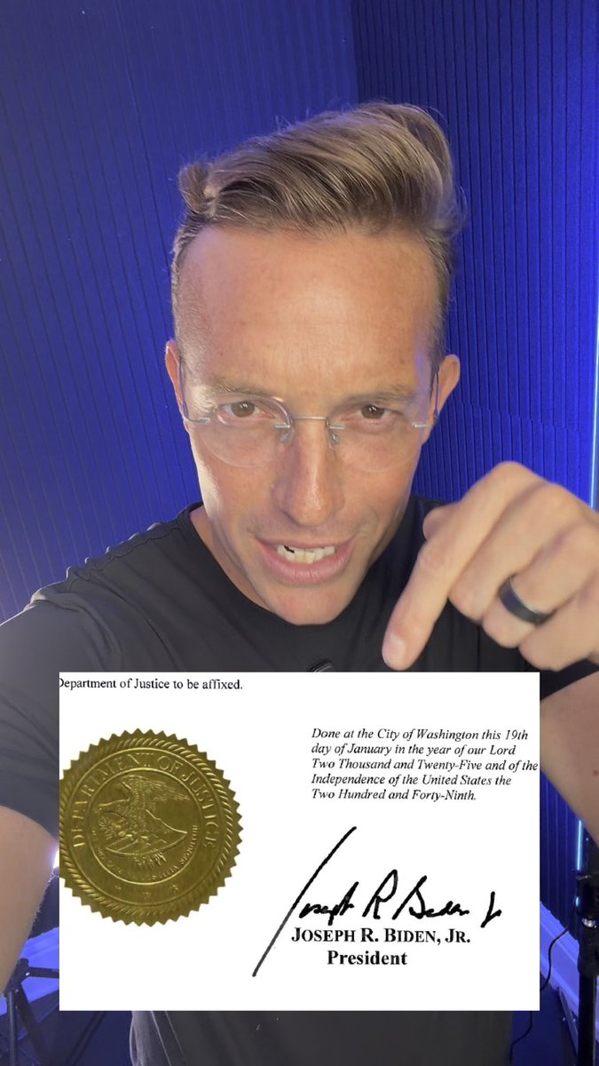 Dr. Fauci proved one thing today: Fauci knows his Joe Biden pardon is NOT real. If this pardon is real, Fauci can’t be charged in COVID crimes. Who cares? Instead Fauci pled the 5th 121 times — a new world record! Remember, only Hunter Biden’s pardon got a REAL signature…