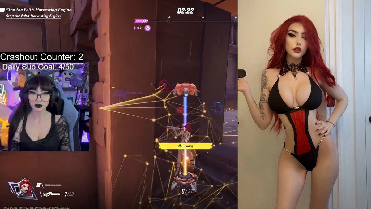 CelTheWitch was disgusted after getting 2 back to back TTS donations asking for her milk from her Areola's while playing Marvel Rivals 😭😭