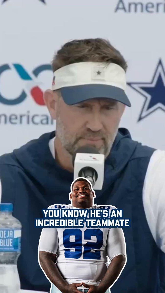 coach on big Q 💪 #CowboysCamp | americanair