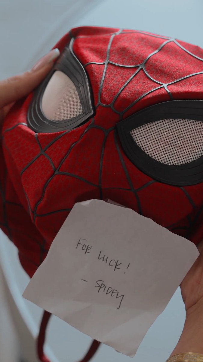 Even champs need a friendly neighborhood assist. #SpiderManBrandNew Day is in theaters Thursday. Get tickets now.