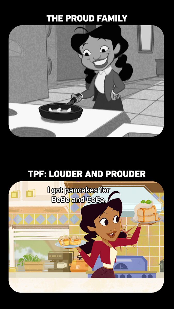 Penny’s been making breakfast for almost 25 years, y’all. Season 4 is now available on Disney+ 🎥: The Proud Family: Louder and Prouder