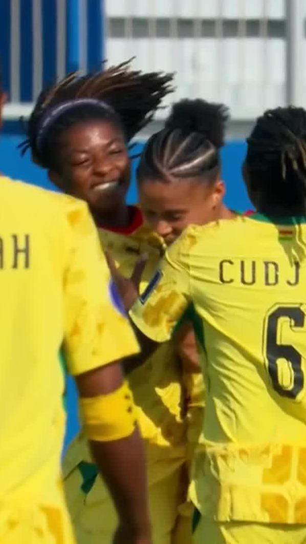 Boakye ➡️ Boaduwaa Look at the quality of this goal from the Black Queens ⚽🤌 #SSFootball | #TotalEnergiesWAFCON2026