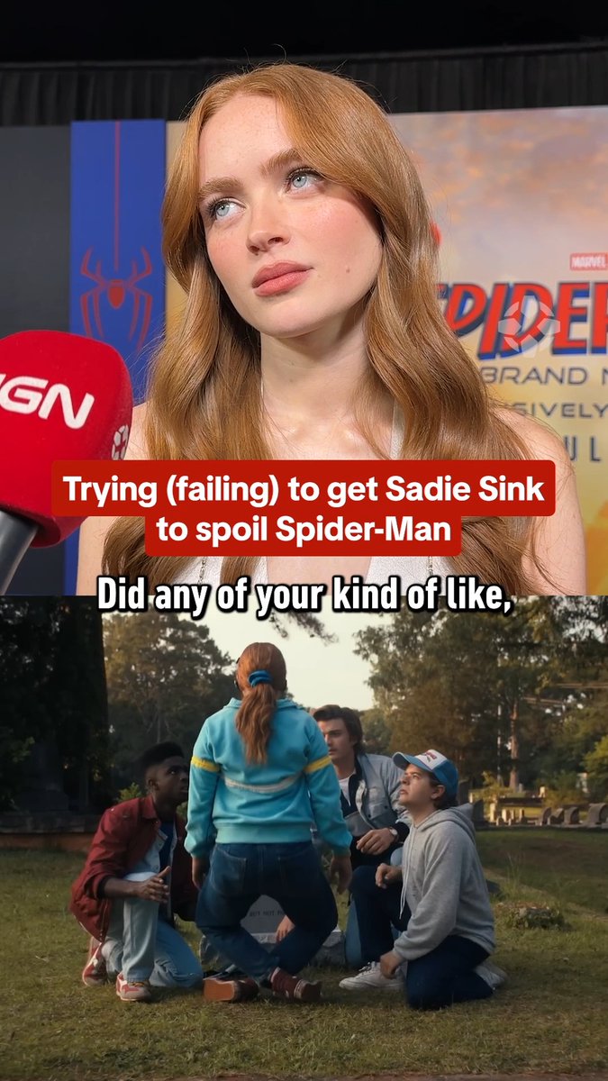 Sadie Sink explains how Stranger Things helped prepare her to play [redacted] in Spider-Man: Brand New Day