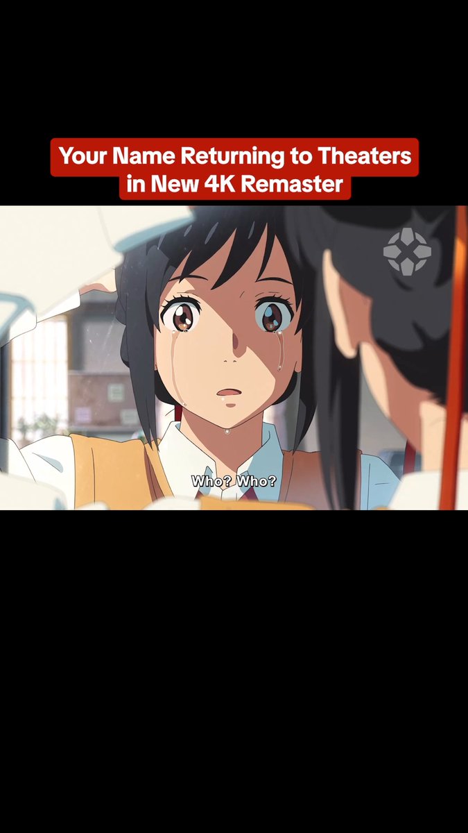 Your Name is returning to theaters nationwide starting August 14 for its 10th anniversary!