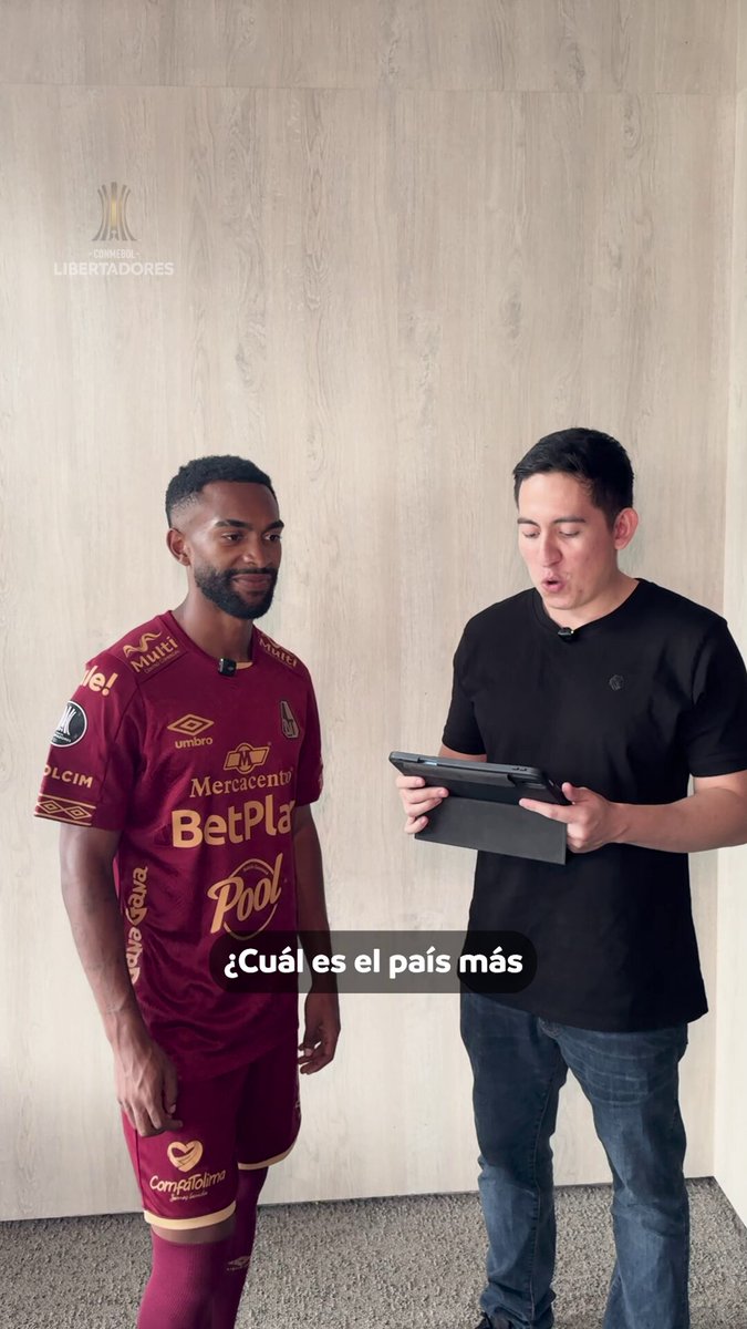 👏⁉️🇨🇴 Solo respuestas incorrectas para Jersson González 🏹 Club Deportes Tolima 🏆 CONMEBOL #Libertadores | #GloriaEterna