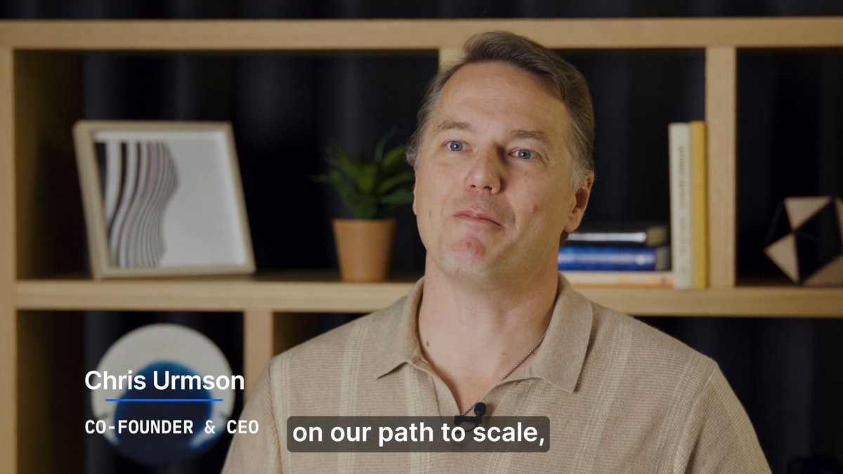 Aurora is officially in its commercial scaling phase 🚛 In today's Q2 Business Review, CEO Chris Urmson breaks down: → New driverless fleet w/ 2nd-gen hardware, without a person behind the wheel → Fully allocated to exit the year with 200 driverless trucks in operation → Our upfitter, Roush, is on track to ramp to an annual run-rate of 1,000 trucks in October Watch below ⤵️