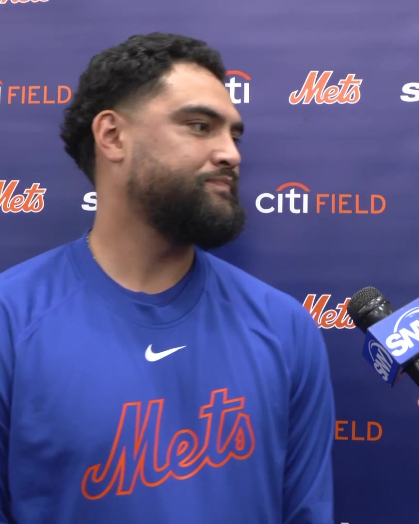 Sean Manaea on trade deadline speculation: "As far as I'm concerned, I'm a Met, and I'm happy to be here. Nothing I can do about it, so I'm not worried about it."