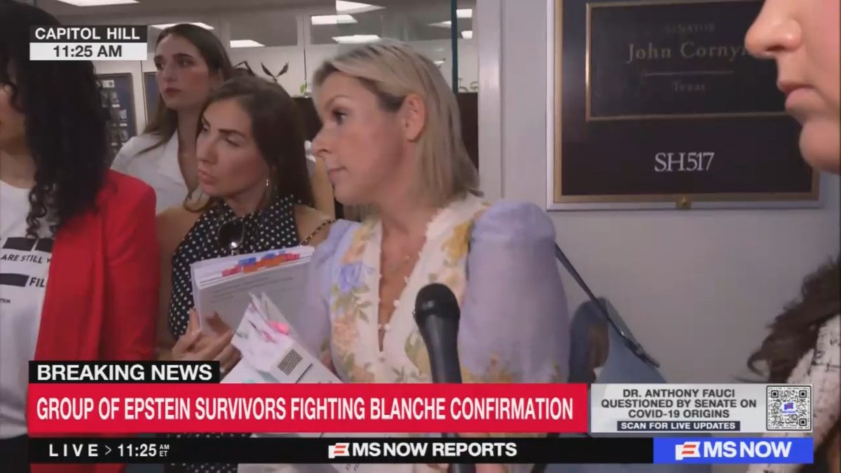 Jeffrey Epstein survivor says Trump's Attorney General Todd Blanche asked her to "get to the point already" in private meeting